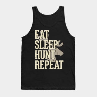 Eat Sleep Hunt Repeat T shirt For Women Tank Top